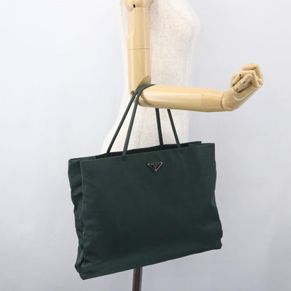 Prada Vintage Tote Tessuto, KHAKI, NYLON, Tote bag