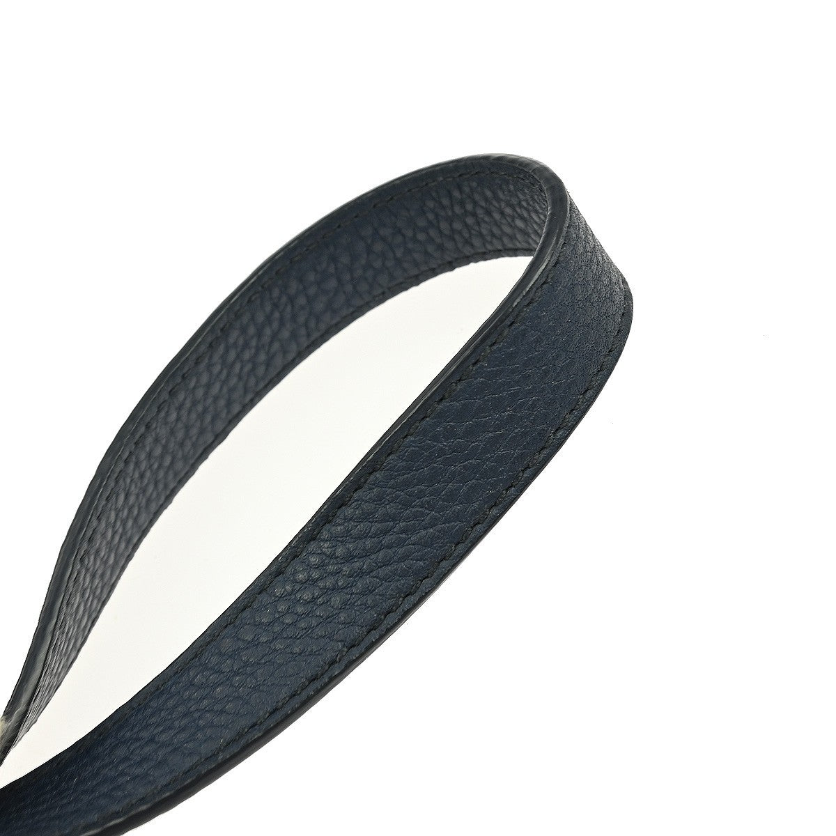 Prada Convertible Shopper Tote Vitello Daino, NAVY, LEATHER, Tote bag