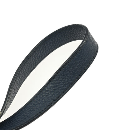 Prada Convertible Shopper Tote Vitello Daino, NAVY, LEATHER, Tote bag