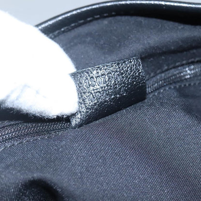 Gucci Abbey Shoulder Bag GG Canvas, BLACK, CANVAS, Shoulder bag