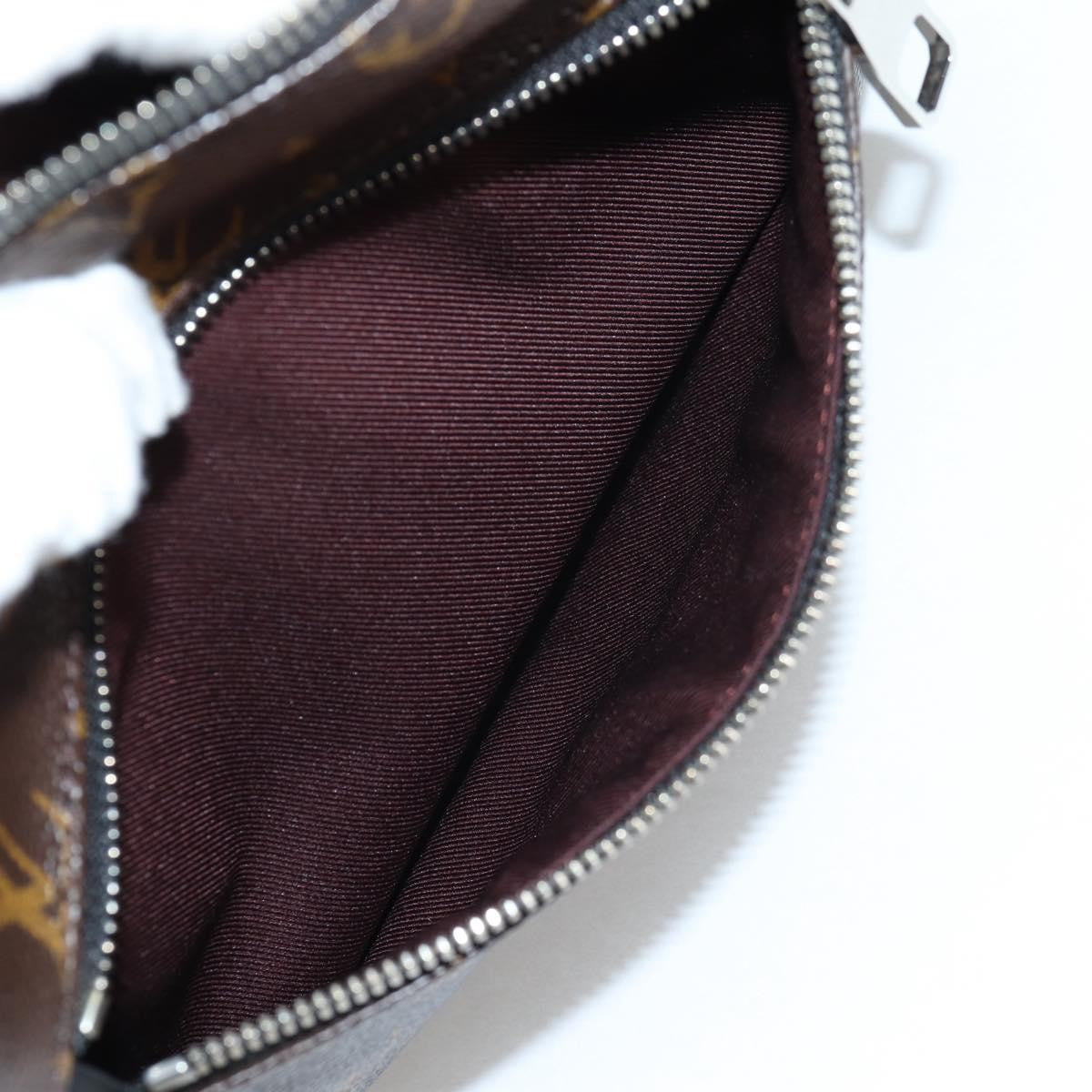 Louis Vuitton Kasai Clutch Macassar Monogram Canvas, BROWN, CANVAS, Clutche & pouche