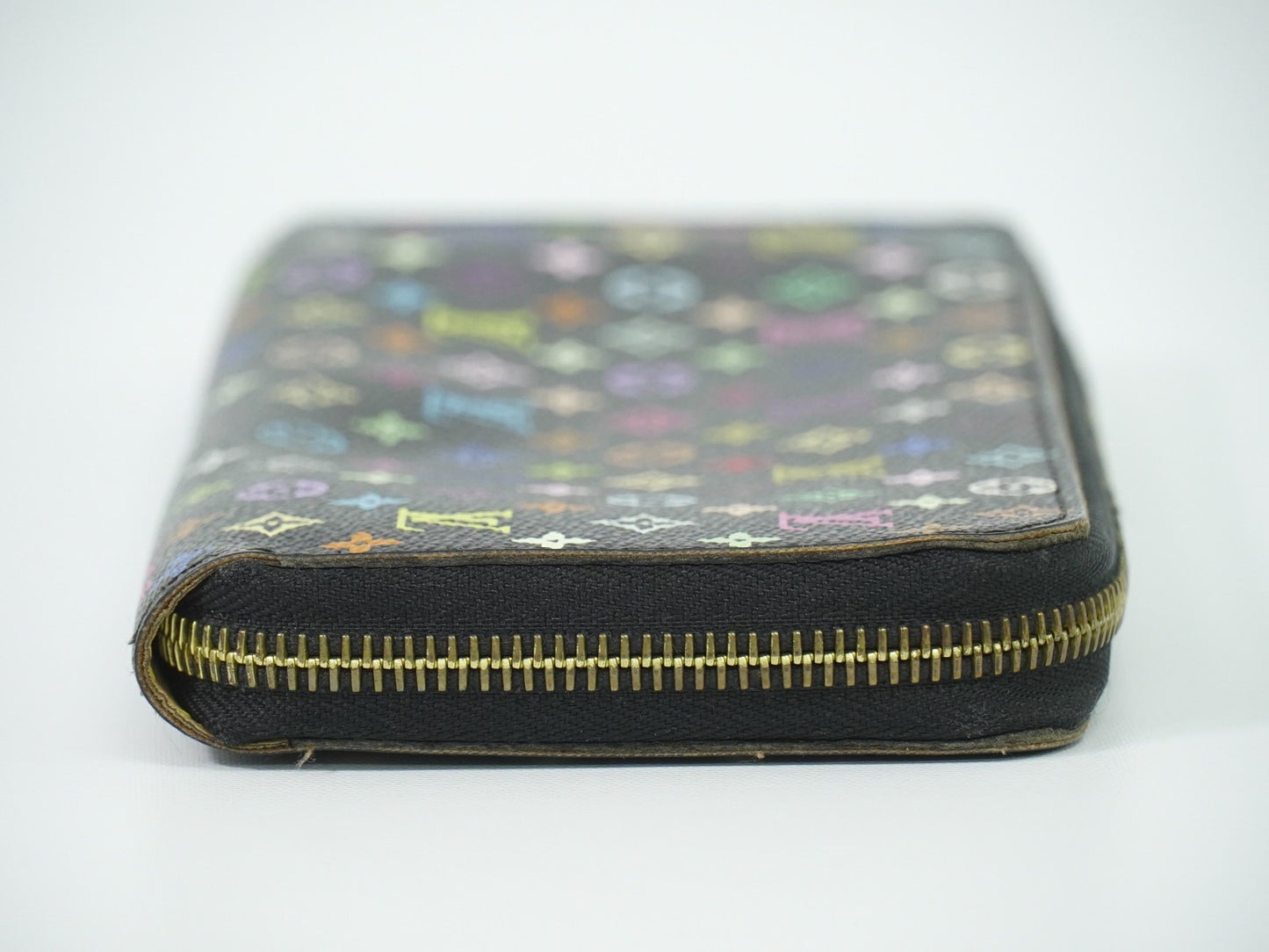 Louis Vuitton Zippy Wallet NM Monogram Multicolor Canvas, BLACK, CANVAS, Wallets