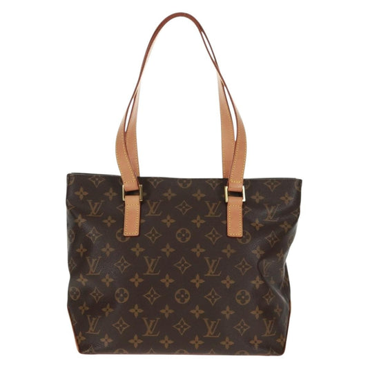 Louis Vuitton Cabas Piano Monogram Canvas, BROWN, CANVAS, Handbag