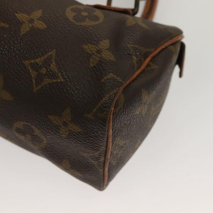 Louis Vuitton Speedy Mini HL Handbag Monogram Canvas, BROWN, CANVAS, Handbag