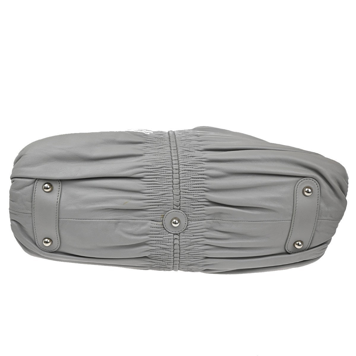 Christian Dior Karenina Tote Lambskin, GRAY, LEATHER, Tote bag