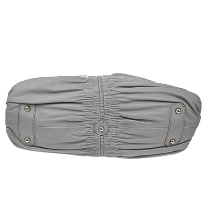 Christian Dior Karenina Tote Lambskin, GRAY, LEATHER, Tote bag