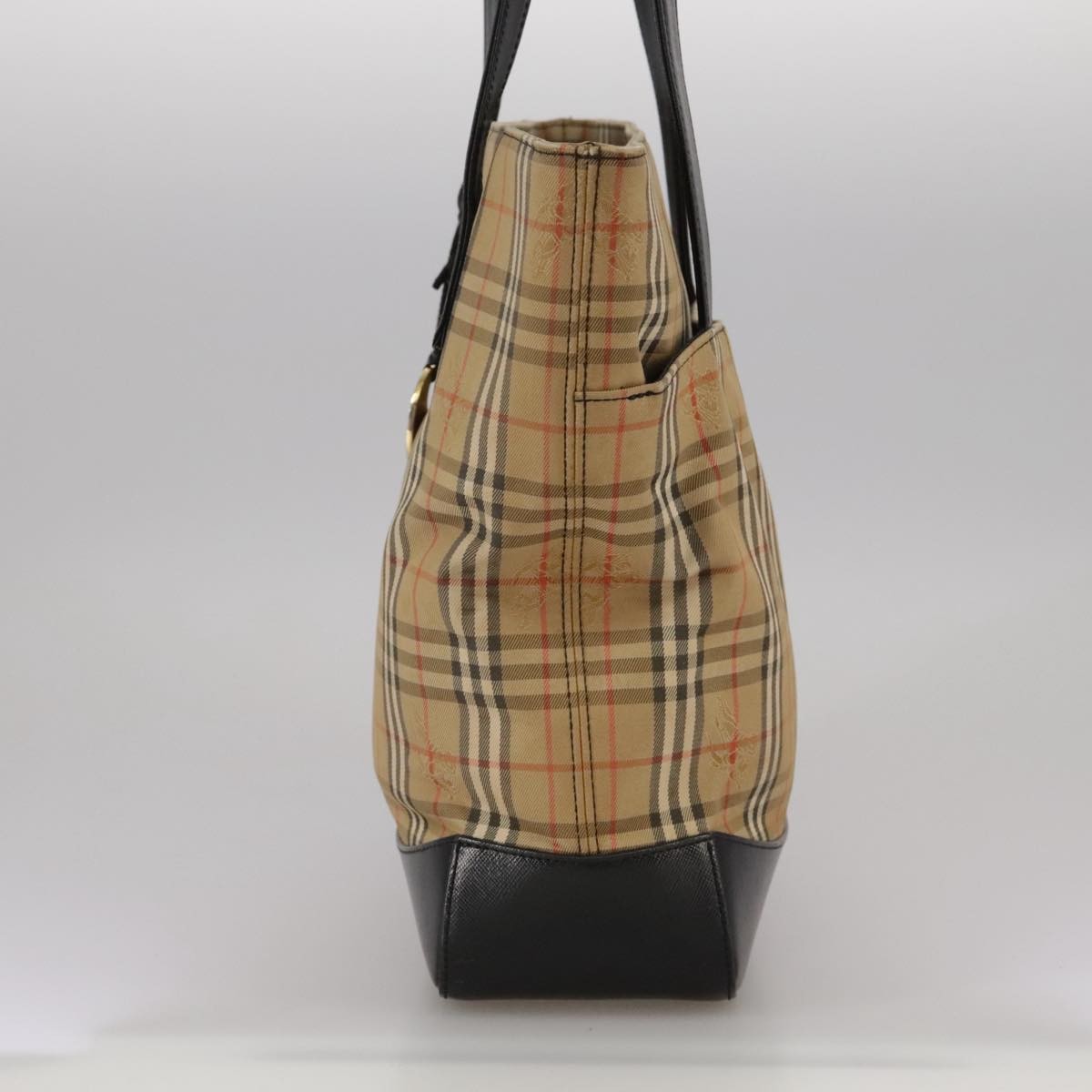 Burberry Nova Check Tote canvas check pattern, BEIGE, CANVAS, Tote bag