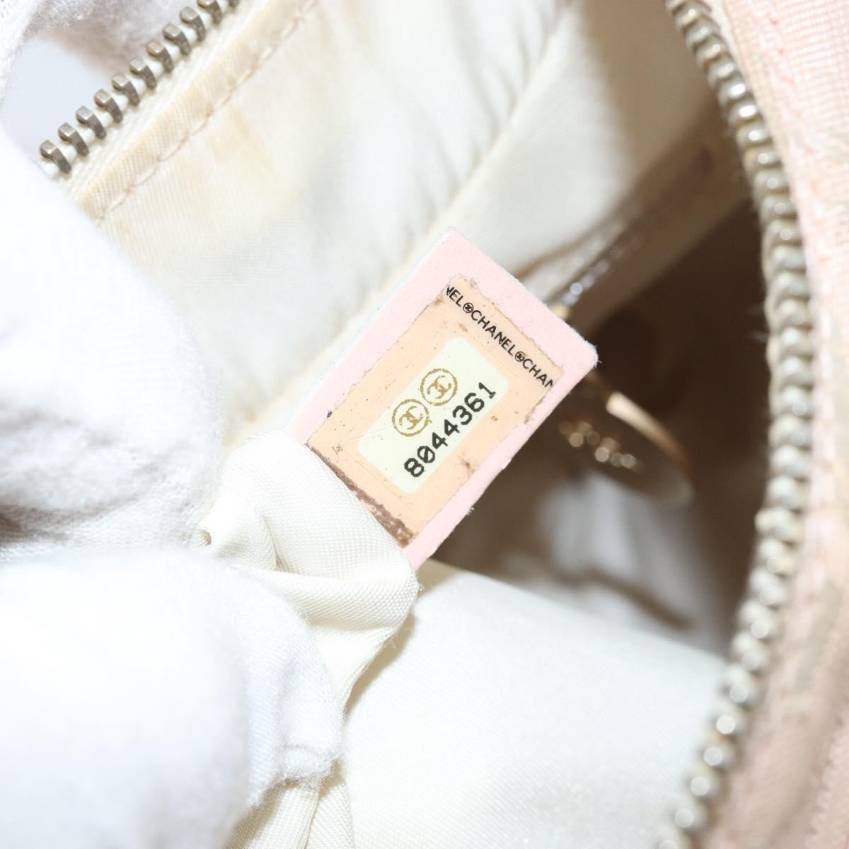 Chanel Travel Line Zip Hobo Nylon, PINK, NYLON, Shoulder bag