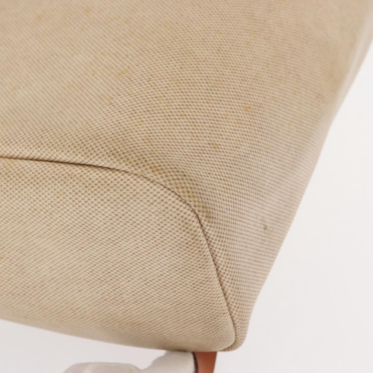 Hermes Herbag A Dos Backpack Toile, BEIGE, CANVAS, Backpack