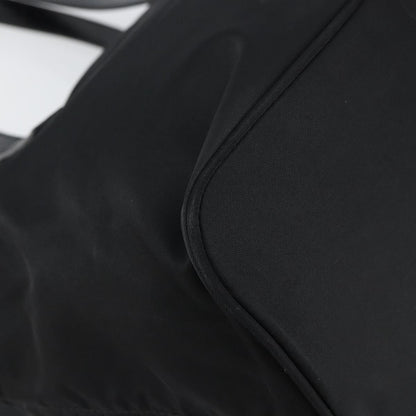 Prada Vintage Zip Tote Tessuto, BLACK, NYLON, Tote bag