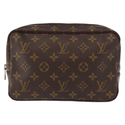 Louis Vuitton Trousse Toiletry Pouch Monogram Canvas, BROWN, CANVAS, Toiletry Case