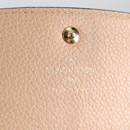 Louis Vuitton Portefeuille Sarah Wallet Monogram Empreinte, BLACK, LEATHER, Wallets