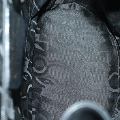 Salvatore Ferragamo Gancini Backpack Leather, BLACK, LEATHER, Backpack