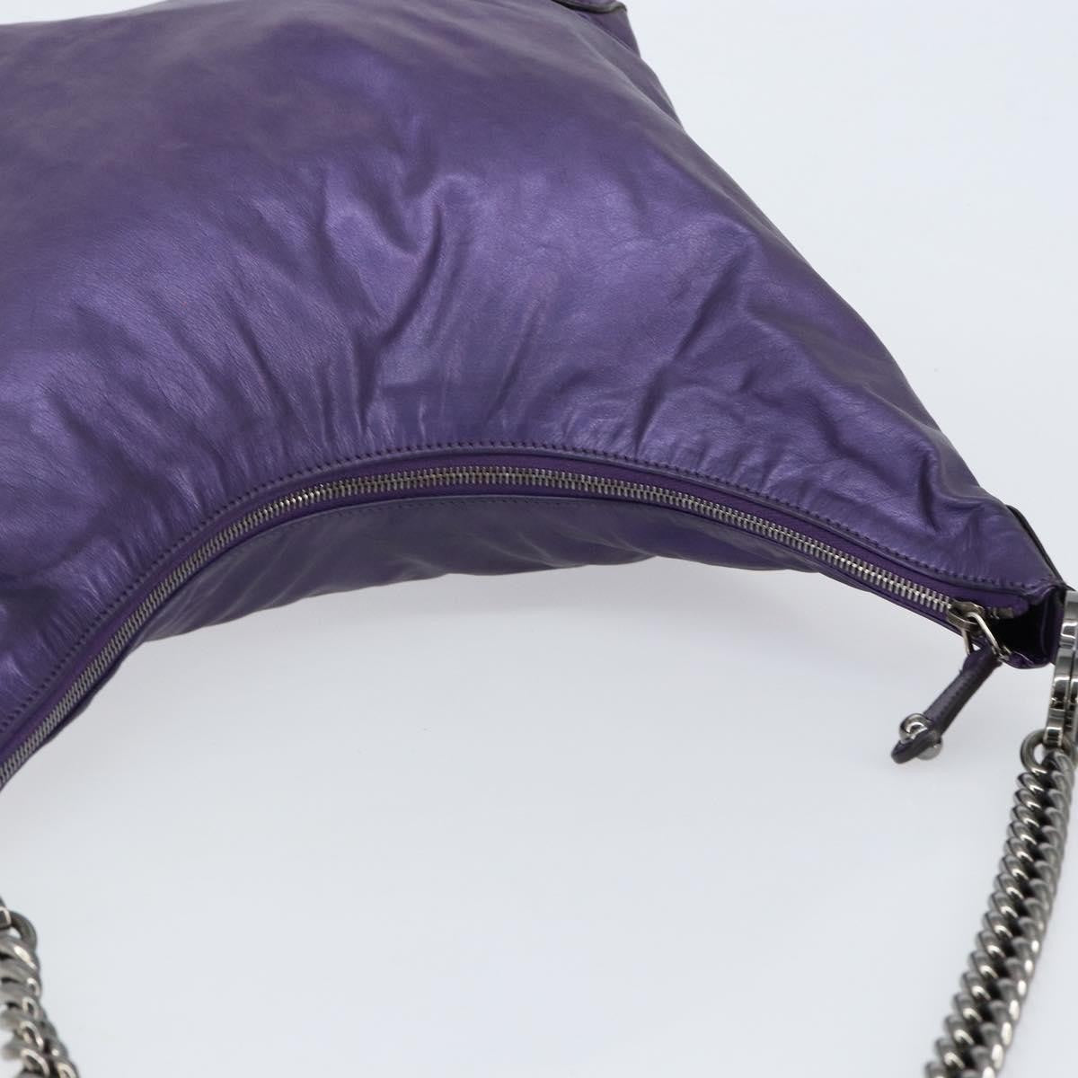Gucci Galaxy Hobo Leather, PURPLE, LEATHER, Shoulder bag