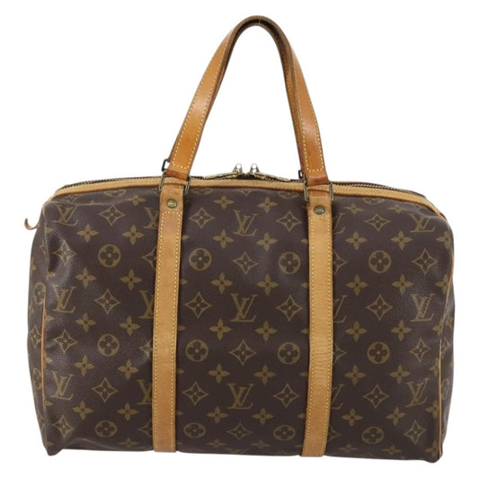 Louis Vuitton Sac Souple Handbag Monogram Canvas, BROWN, CANVAS, Travel bag