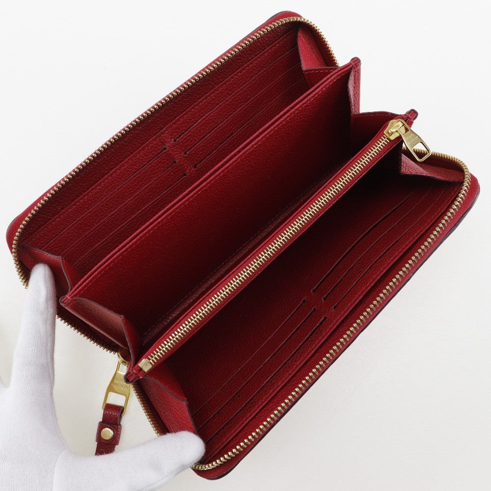 Louis Vuitton Portefeuille zippy Monogramme Empreinte Monogramme Empreinte, RED, CANVAS, Wallets