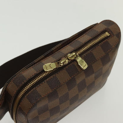 Louis Vuitton Geronimos Waist Bag Damier, BROWN, CANVAS, Shoulder bag