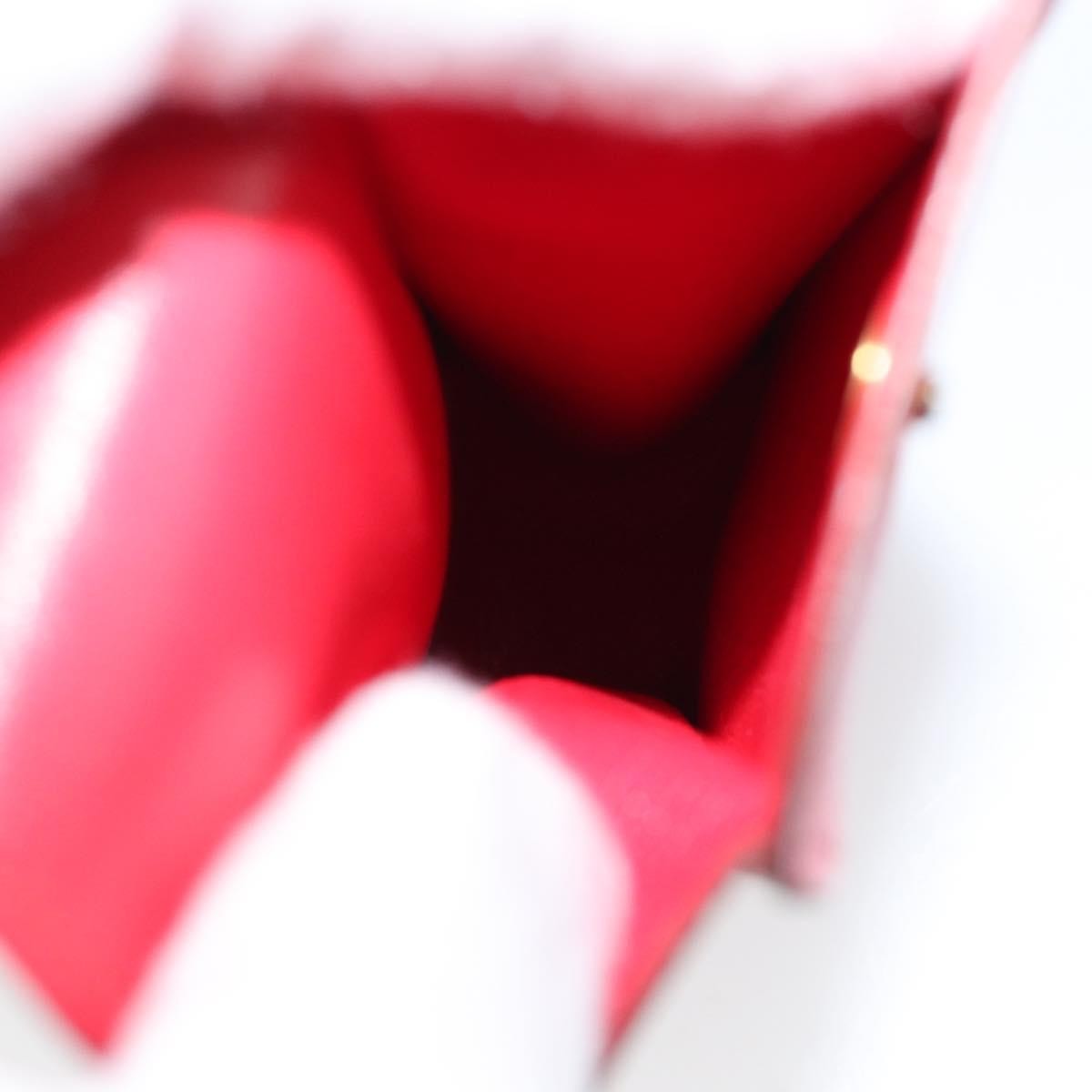 Hermes Glasses Case Leather, RED, LEATHER, Wallets