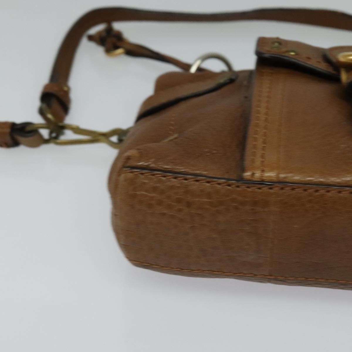Chloe Vintage Tote bag Leather, BROWN, LEATHER, Shoulder bag