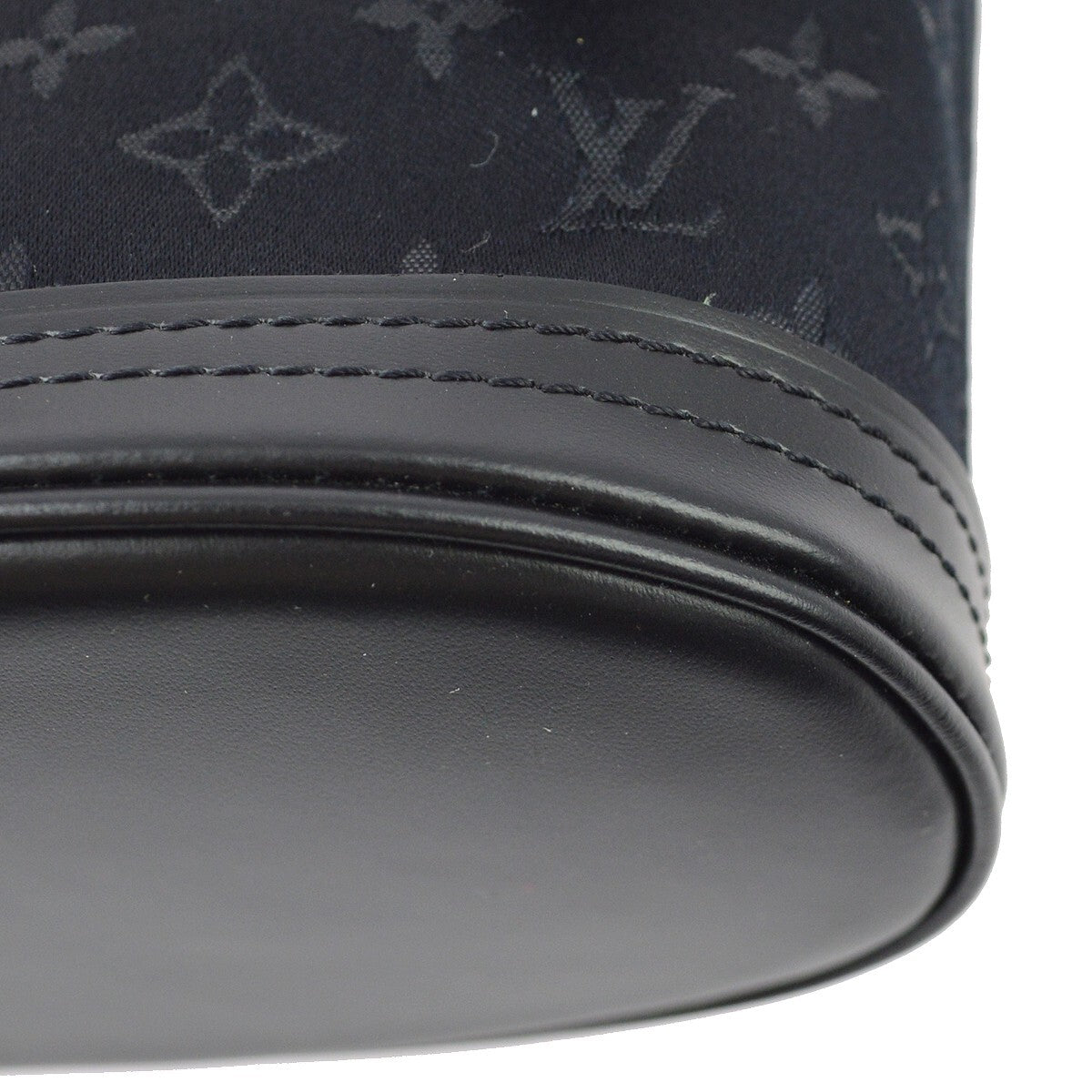 Louis Vuitton Bucket Bag Monogram Satin, BLACK, SATIN, Handbag