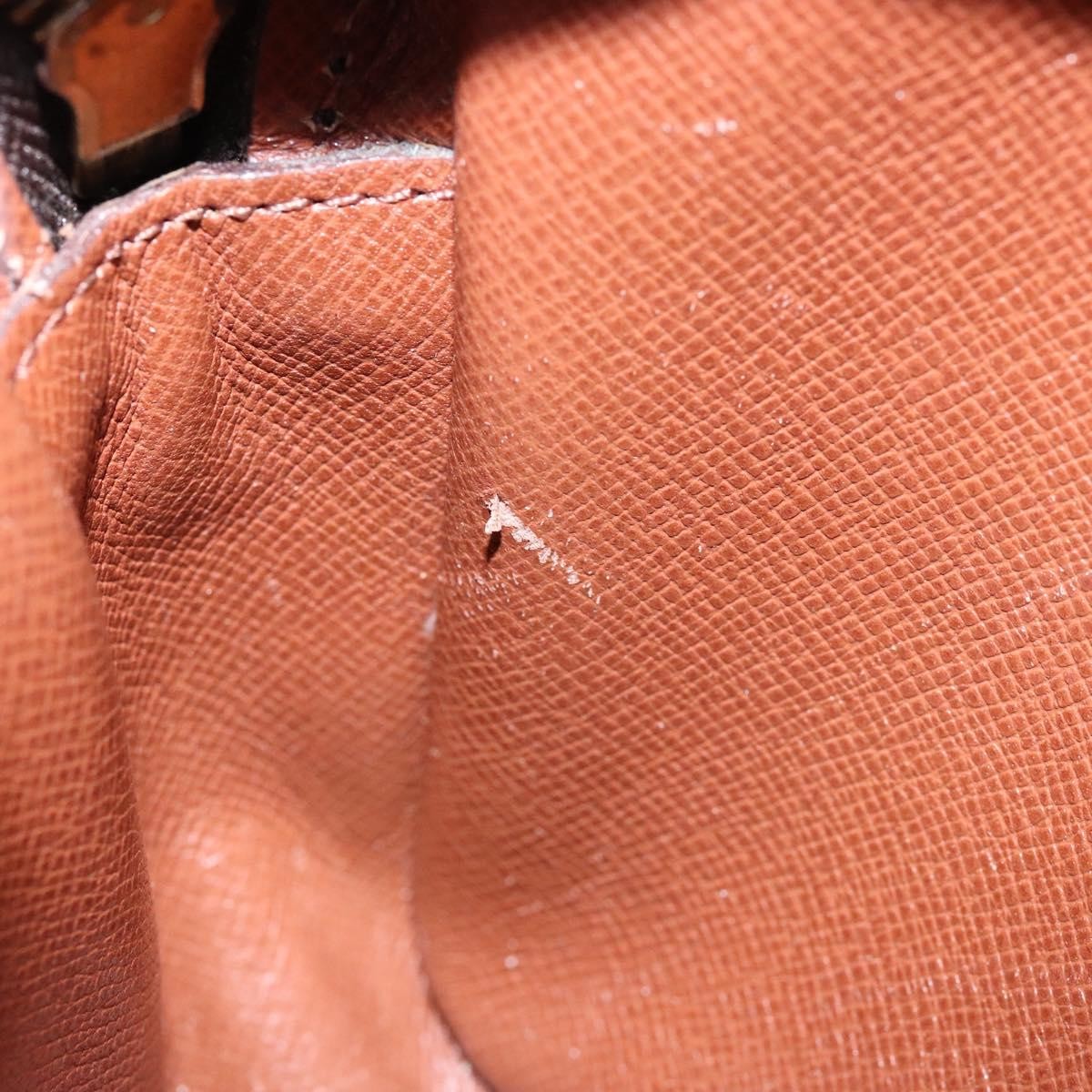 Louis Vuitton Marly Dragonne Clutch Monogram Canvas, BROWN, CANVAS, Clutche & pouche