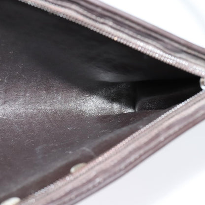 Christian Dior Vintage Trotter Shoulder Bag Canvas, BROWN, CANVAS, Shoulder bag