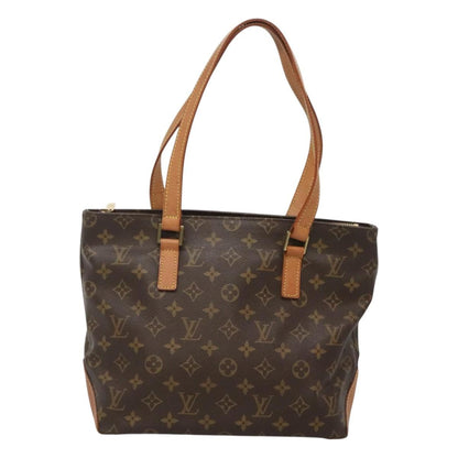 Louis Vuitton Cabas Piano Monogram Canvas, BROWN, CANVAS, Tote bag