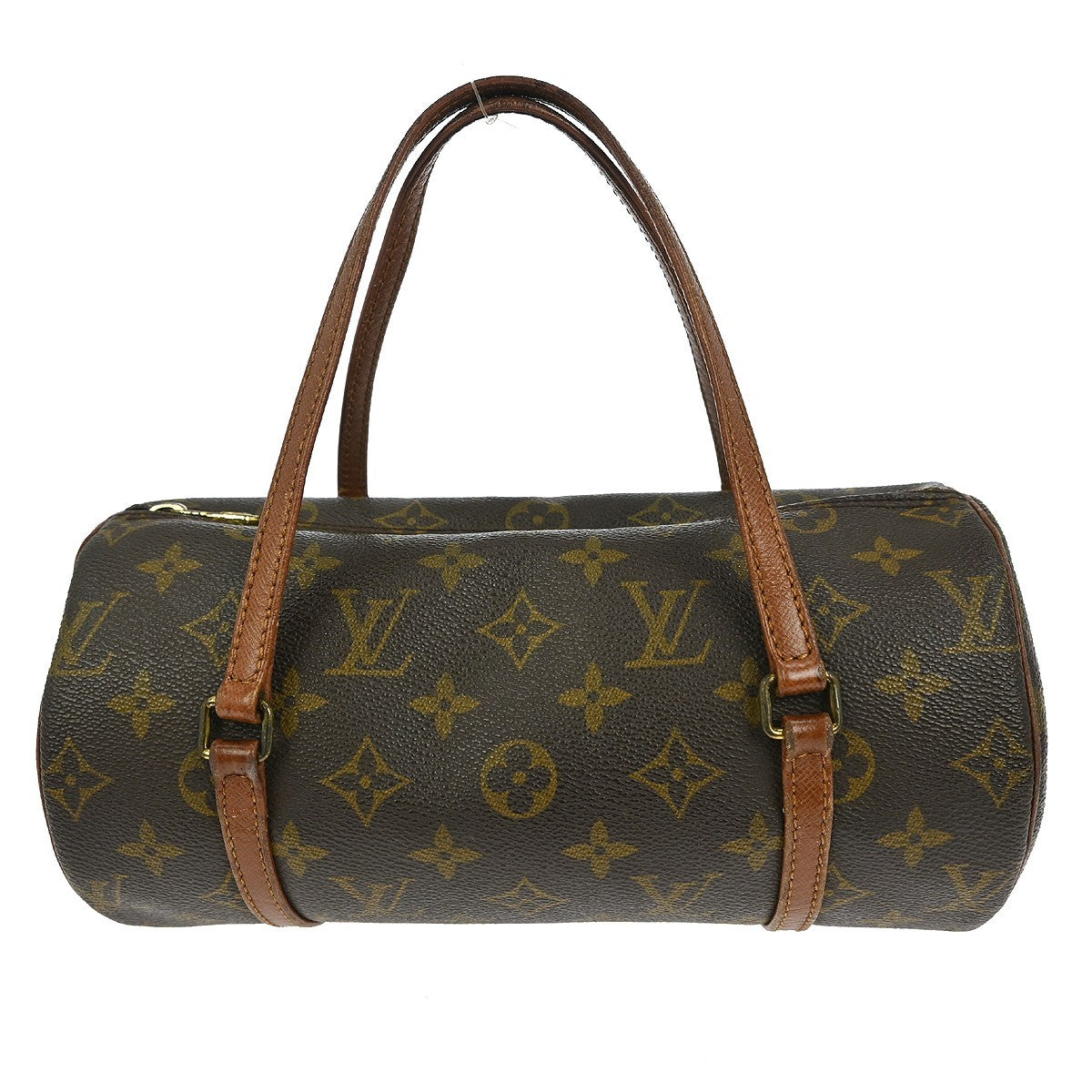 Louis Vuitton Papillon Handbag Monogram Canvas, BROWN, CANVAS, Handbag