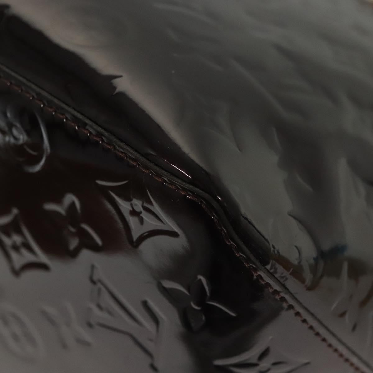 Louis Vuitton Bellevue Handbag Monogram Vernis, PURPLE, PATENT_LEATHER, Tote bag