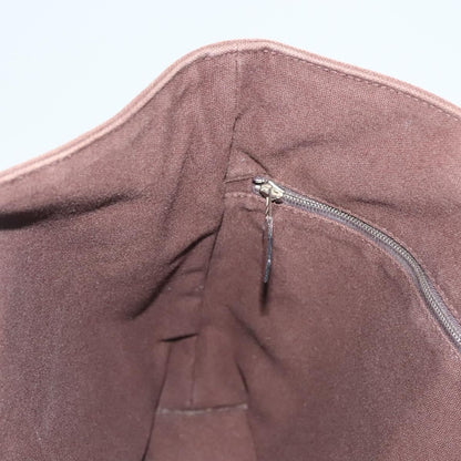 Hermes Troca Horizontal Tote Canvas, BROWN, CANVAS, Tote bag