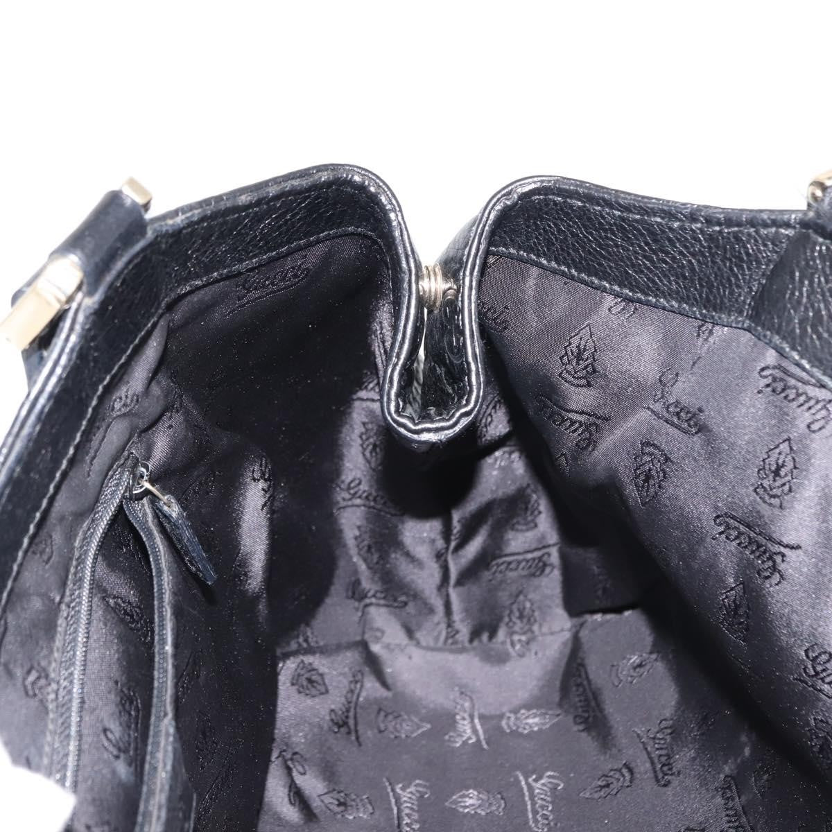 Gucci New Ladies Web Hobo Guccissima Leather, BLACK, LEATHER, Handbag