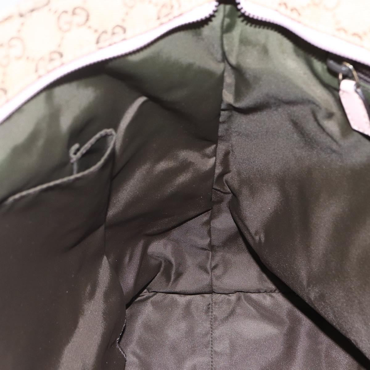 Gucci Diaper Web Strap Tote GG Canvas, BEIGE, CANVAS, Tote bag