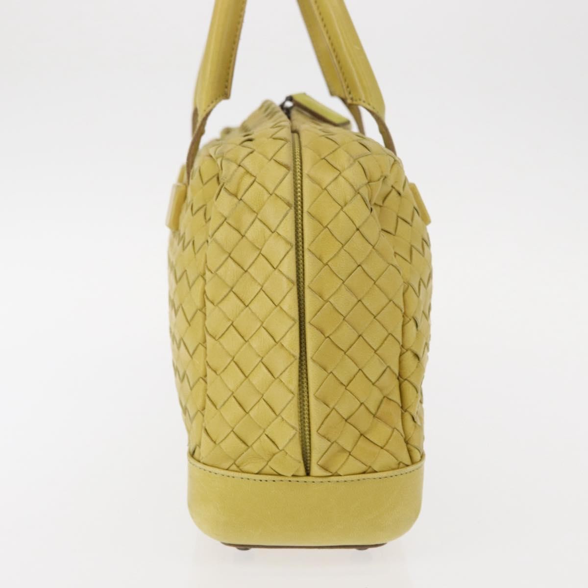 Bottega Veneta Vintage handbag Leather, YELLOW, LEATHER, Handbag