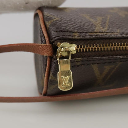 Louis Vuitton Papillon Pochette Monogram Canvas, BROWN, CANVAS, Clutche & pouche