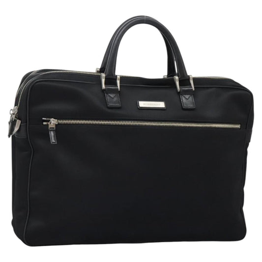 Burberry Black Label Business Bag Nylon, BLACK, NYLON, Briefcase