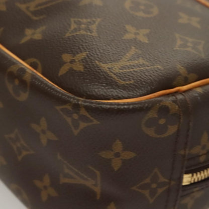 Louis Vuitton Trouville Handbag Monogram Canvas, BROWN, CANVAS, Handbag