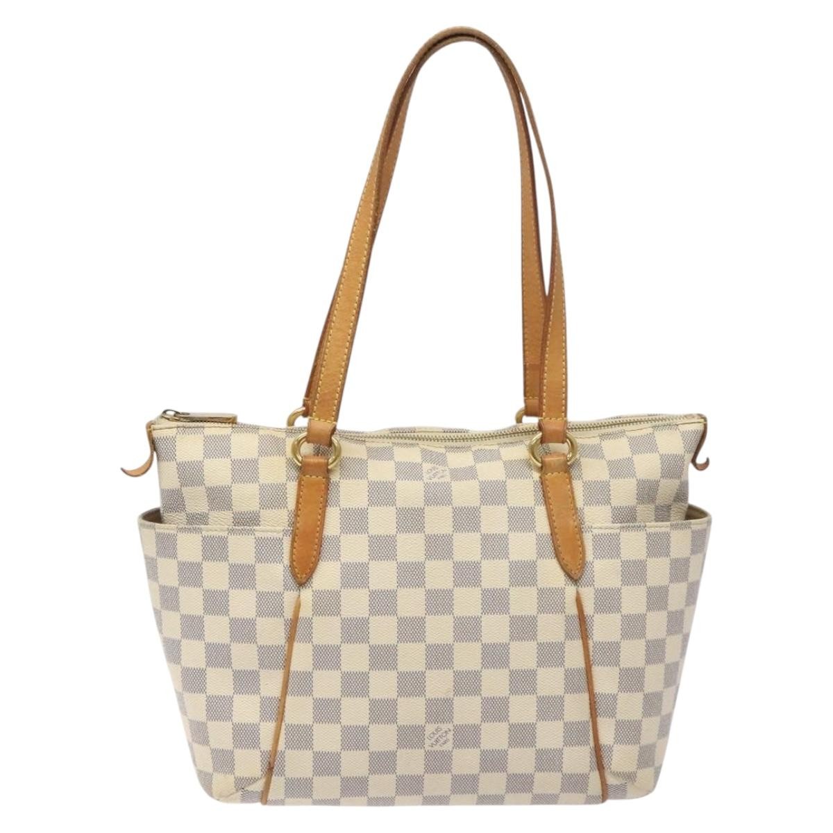 Louis Vuitton Totally Handbag Damier azur, MULTICOLOUR, CANVAS, Handbag