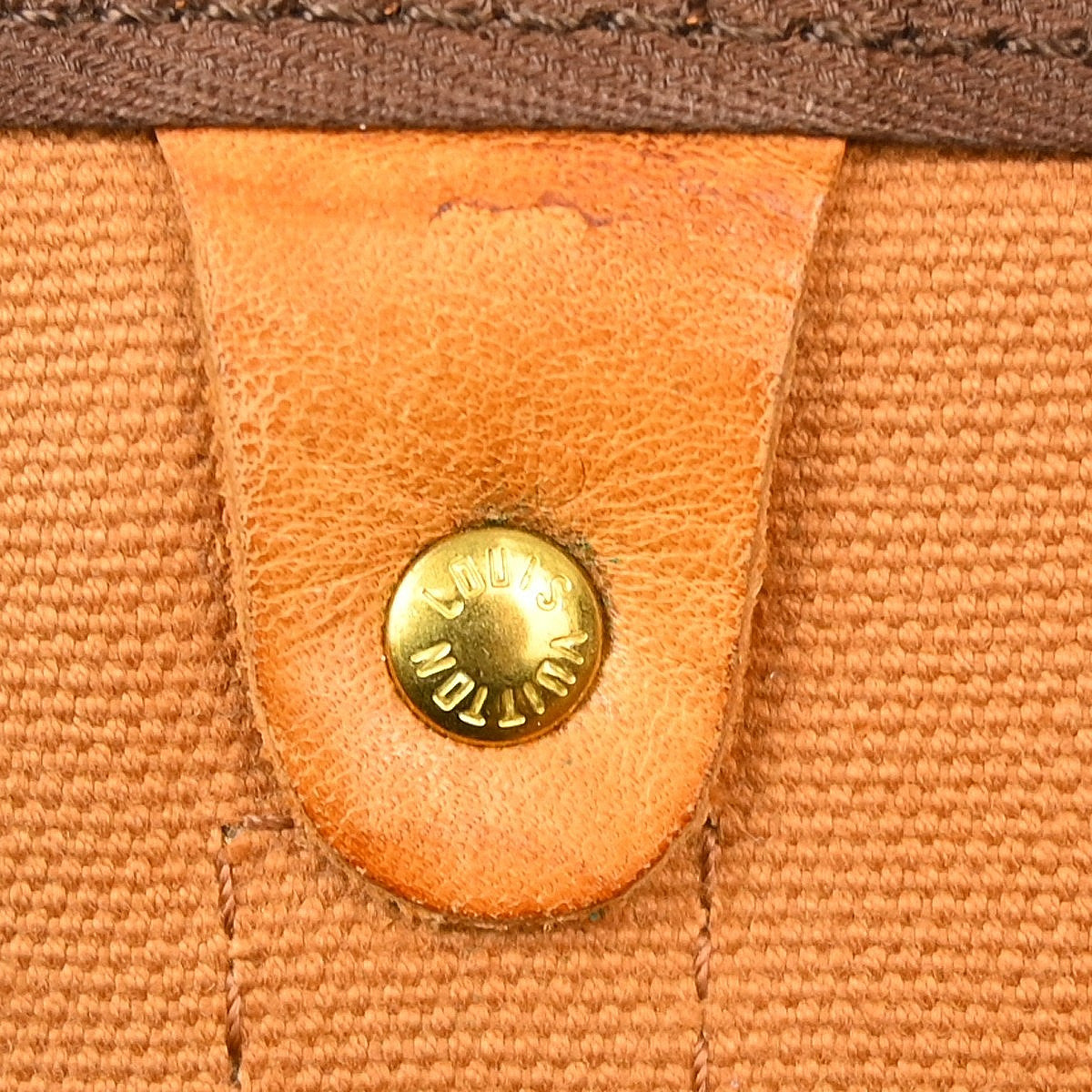 Louis Vuitton Keepall Bandouliere Bag Monogram Canvas, Brown, Canvas, Travel Bag