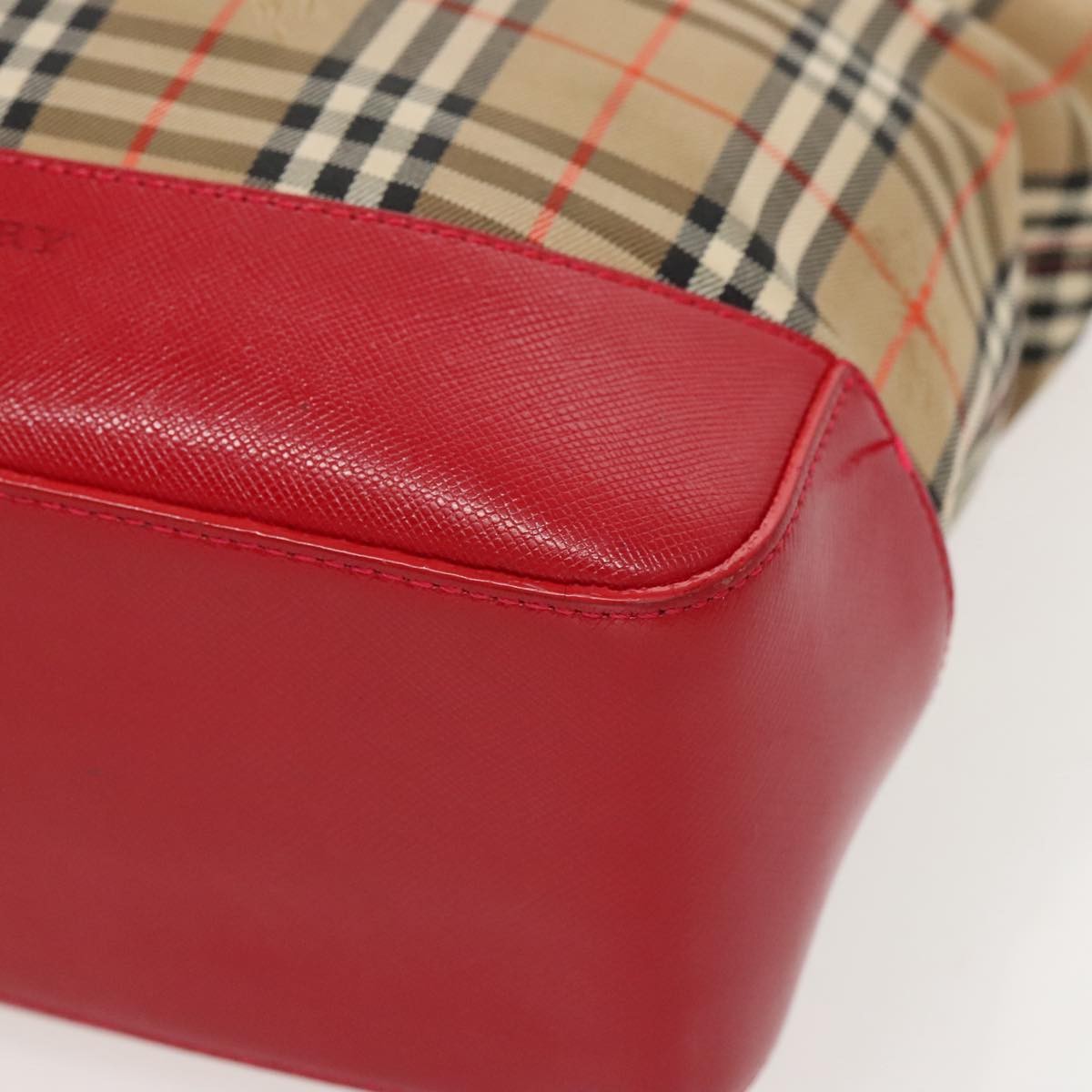 Burberry Nova Check Tote canvas check pattern, BEIGE, CANVAS, Tote bag