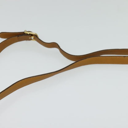 Celine Vintage Macadam Shoulder Bag Canvas, BEIGE, CANVAS, Shoulder bag