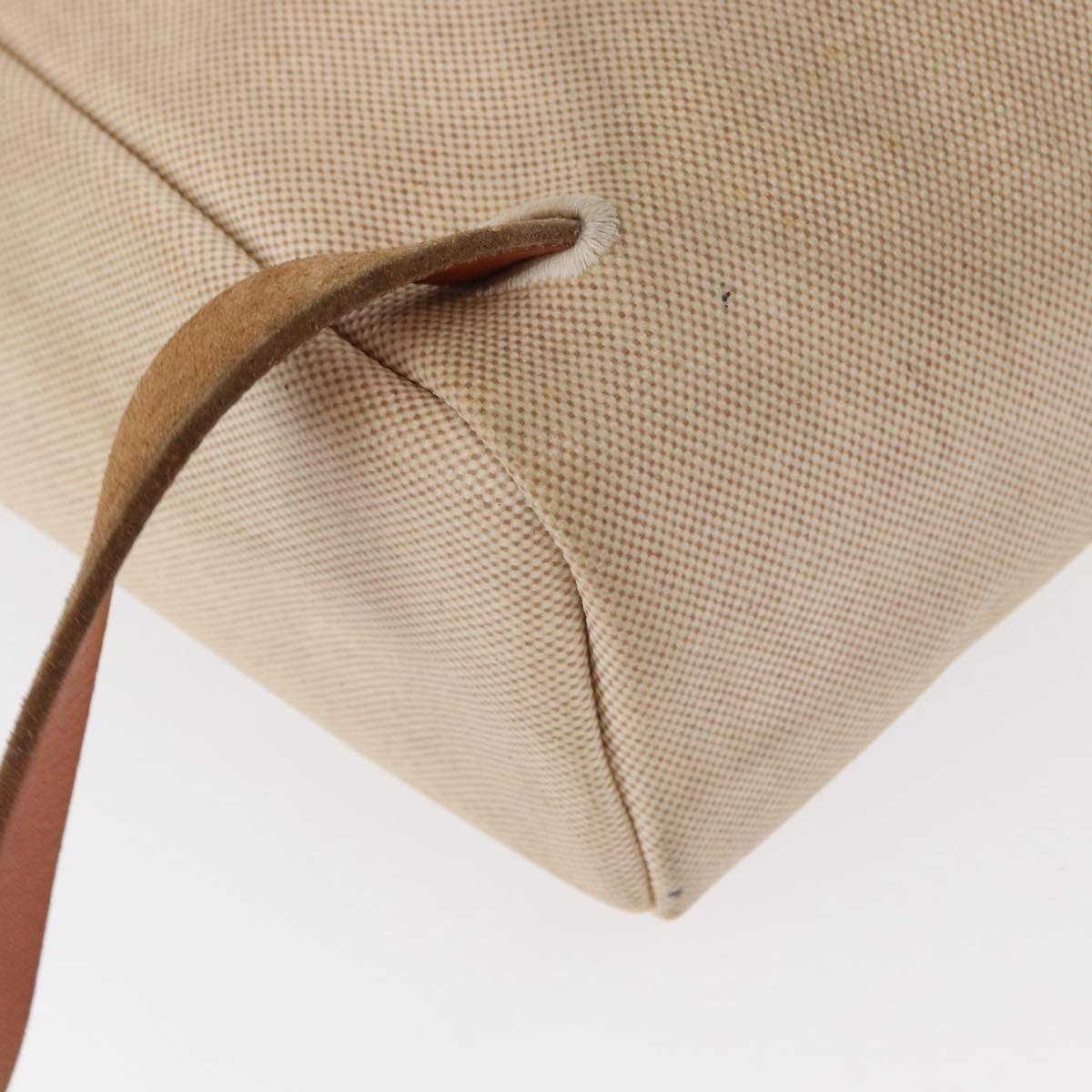 Hermes Herbag A Dos Backpack Toile, BEIGE, CANVAS, Backpack