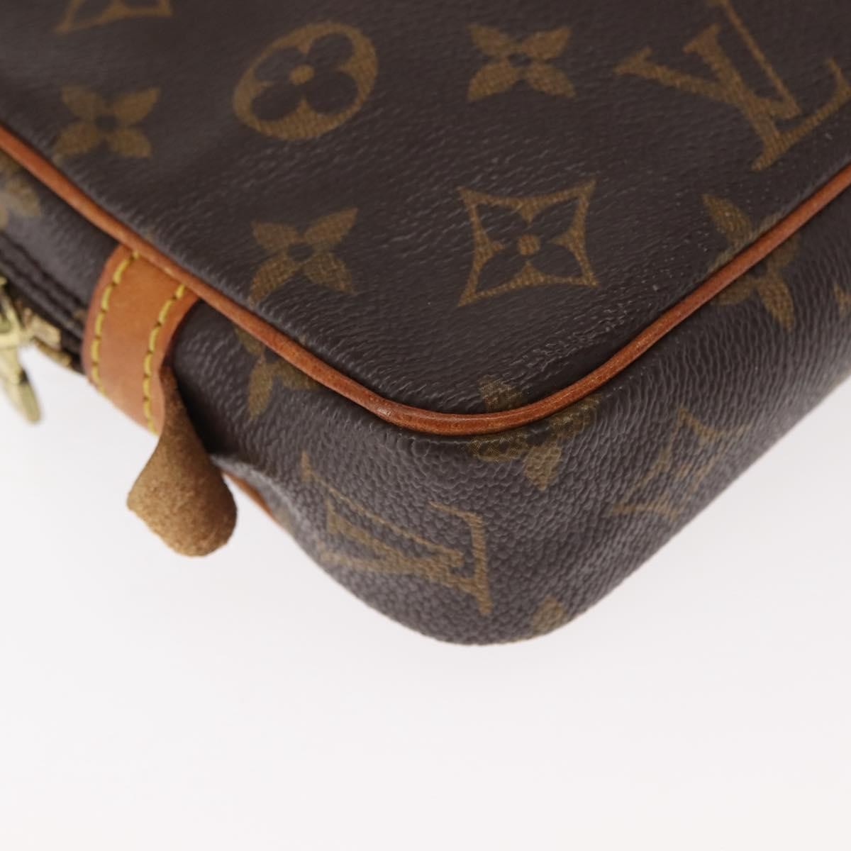 Louis Vuitton Pochette Marly Bandouliere Bag Monogram Canvas, BROWN, CANVAS, Shoulder bag