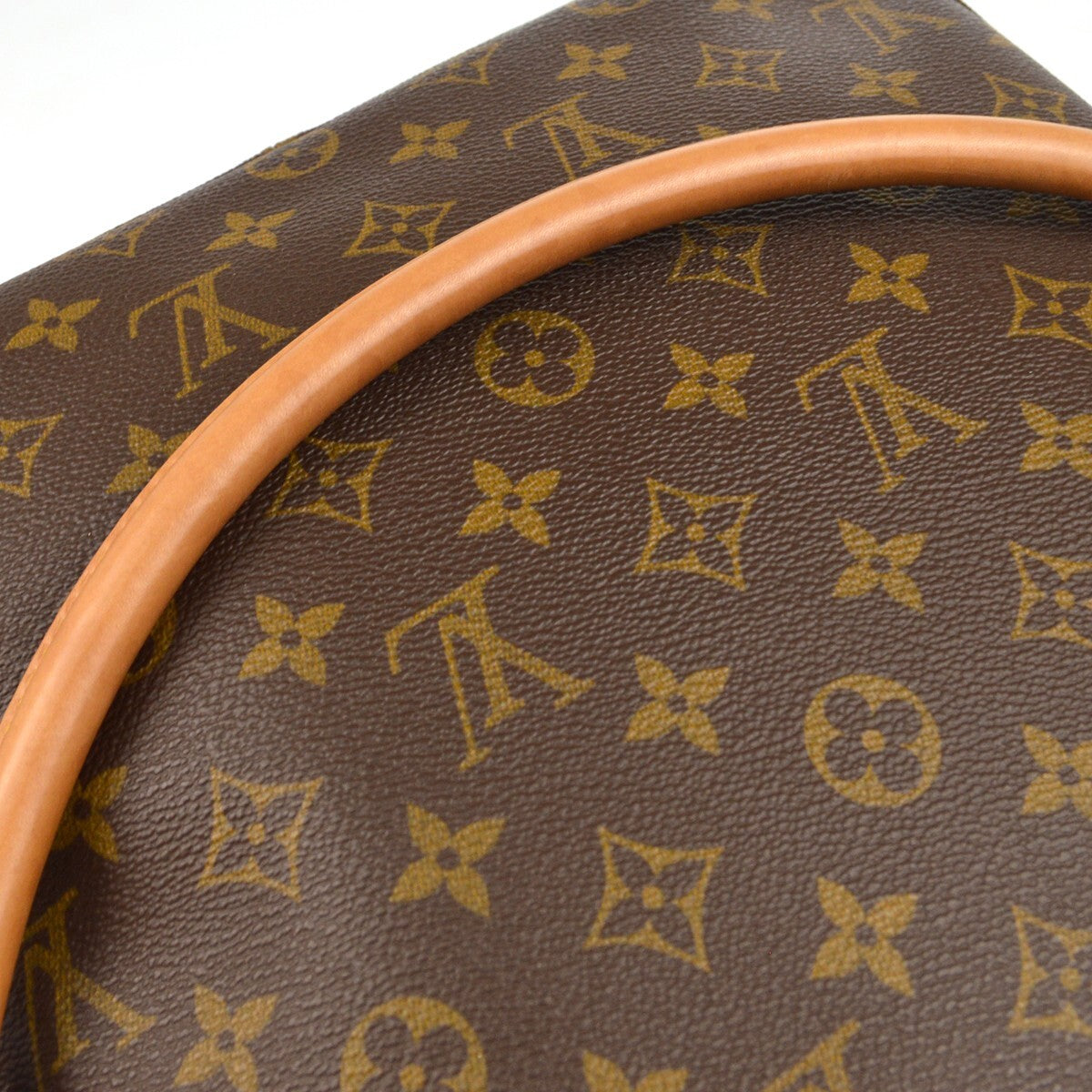 Louis Vuitton Looping Handbag Monogram Canvas, BROWN, CANVAS, Handbag