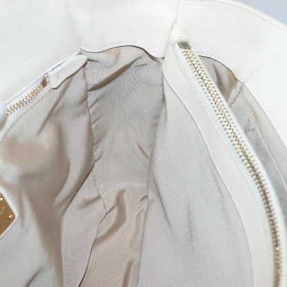 Salvatore Ferragamo Melinda Tote Leather, BEIGE, LEATHER, Tote bag