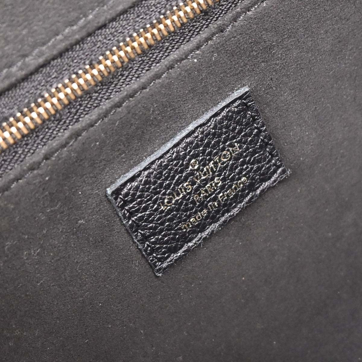 Louis Vuitton Saint Germain Handbag Monogram Empreinte Leather, BLACK, LEATHER, Shoulder bag