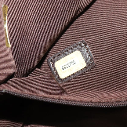 Chanel Vintage CC Tote Canvas with Leather, BEIGE, CANVAS, Tote bag