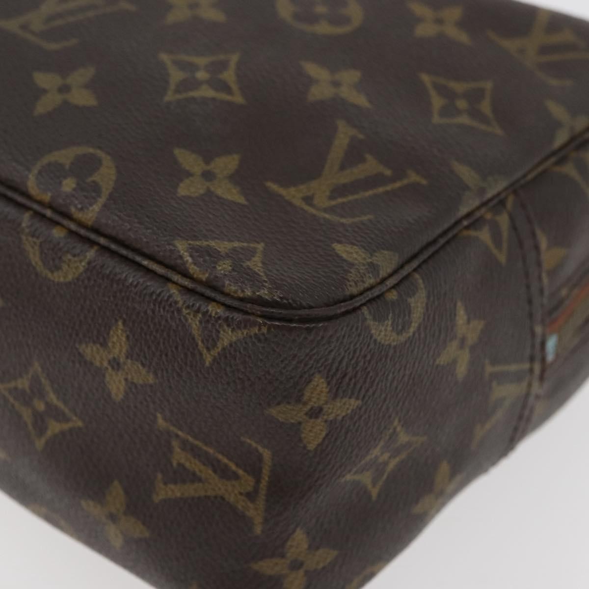 Louis Vuitton Trousse Toilette Monogram Canvas, Brown, Canvas, Clutch