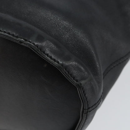 Loewe Anagram handbag Leather, BLACK, LEATHER, Handbag