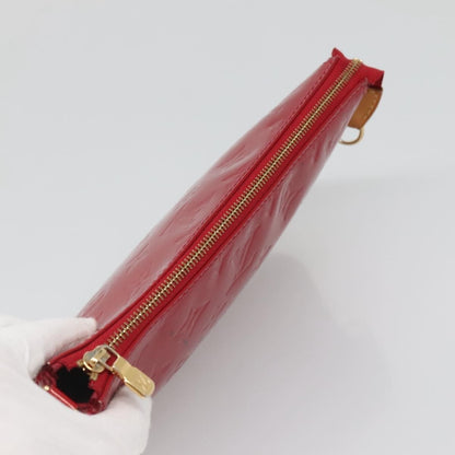 Louis Vuitton Pochette Accessoires vernis, RED, PATENT_LEATHER, Clutche & pouche