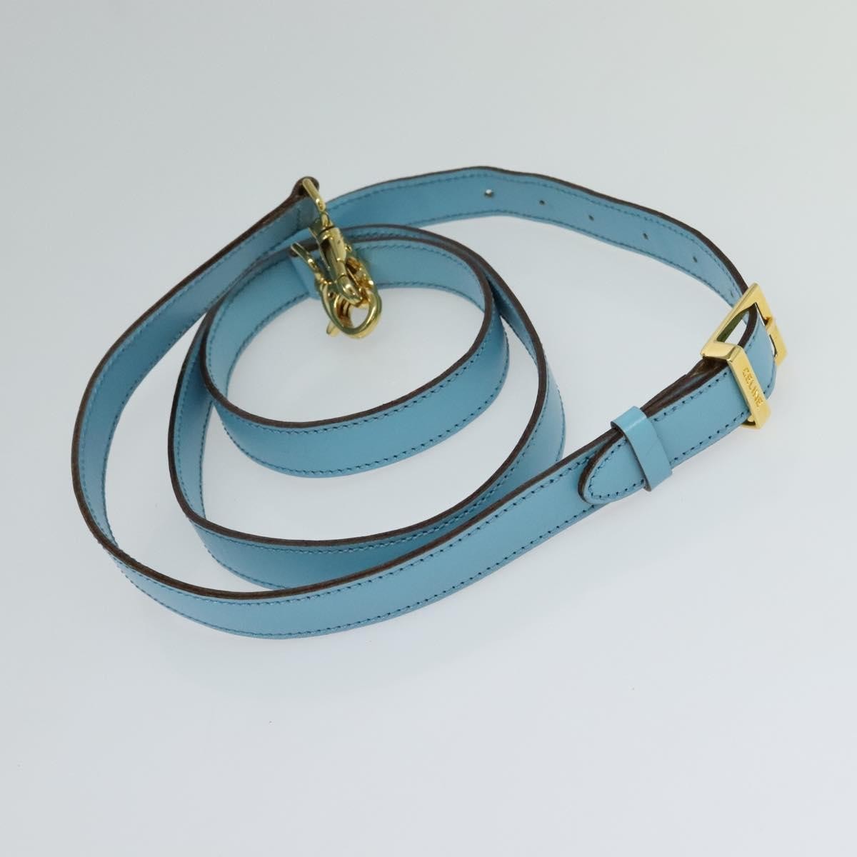 Celine Handbag Leather, BLUE, LEATHER, Handbag